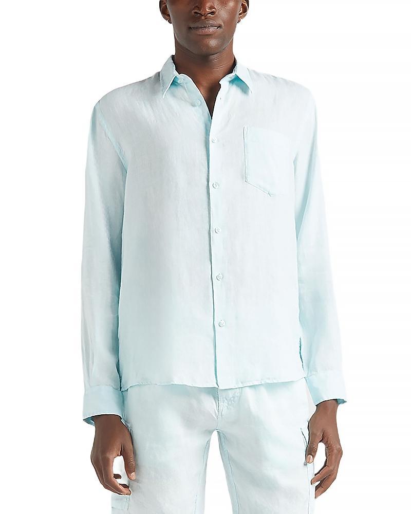 Vilebrequin Men's Solid Linen Shirt Product Image