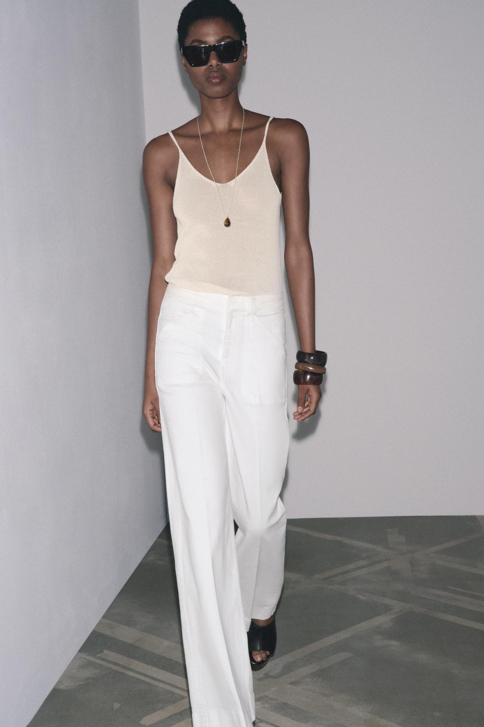 STRAPPY KNIT TOP Product Image