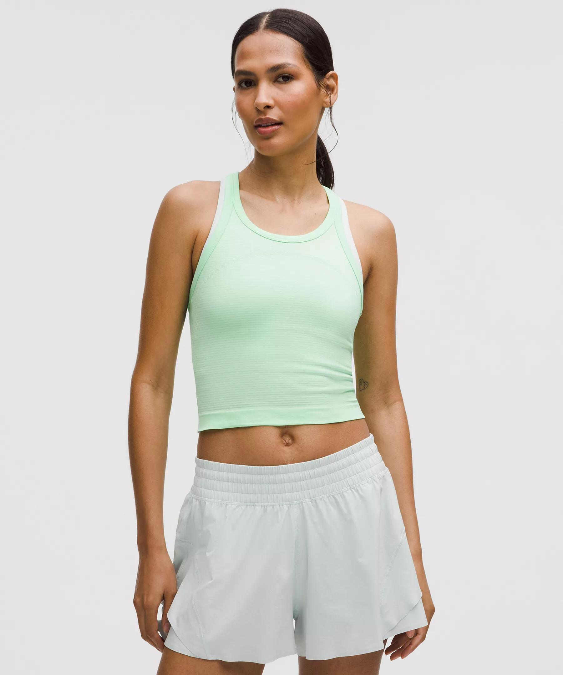 Swiftly Tech Cropped Racerback Tank Top 2.0 Product Image