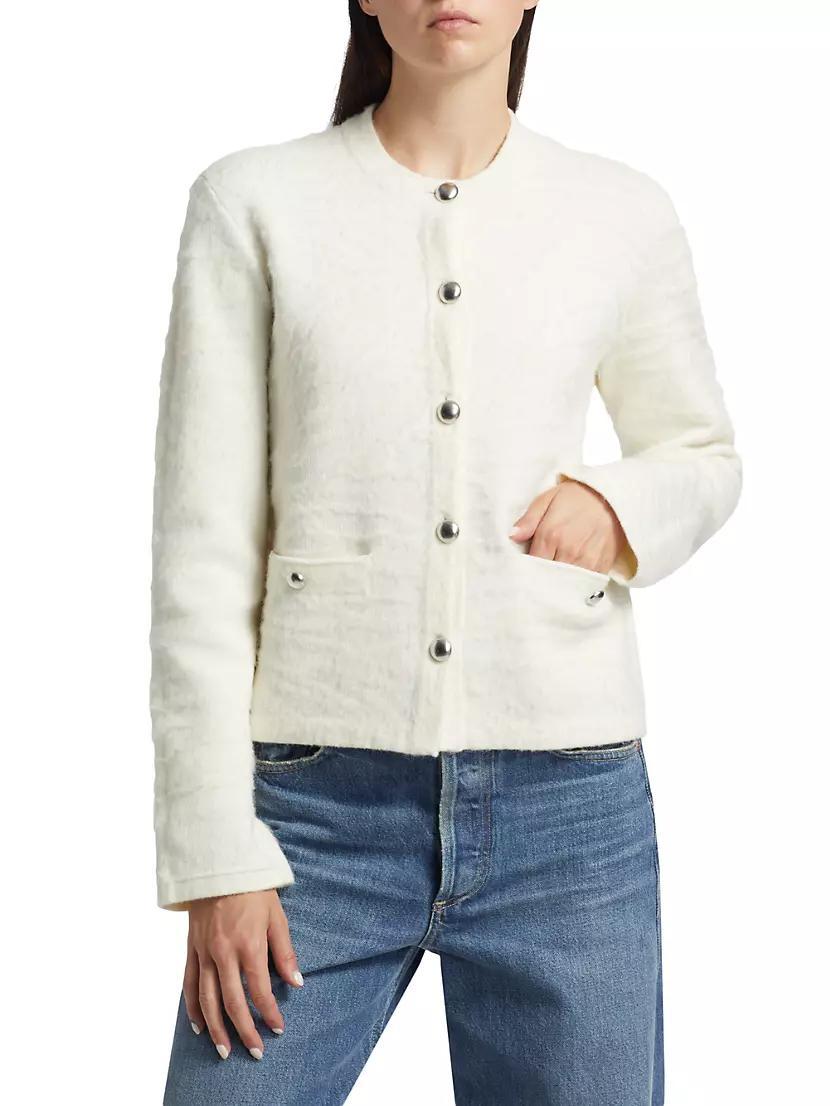 Josephine Textured-Knit Jacket Product Image