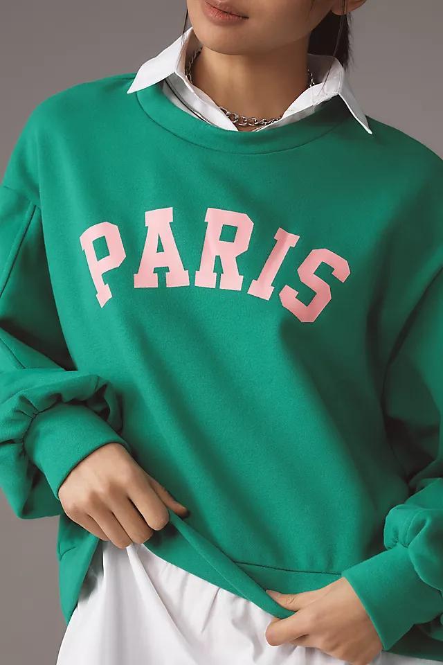 En Elly Graphic Pullover Sweatshirt Product Image