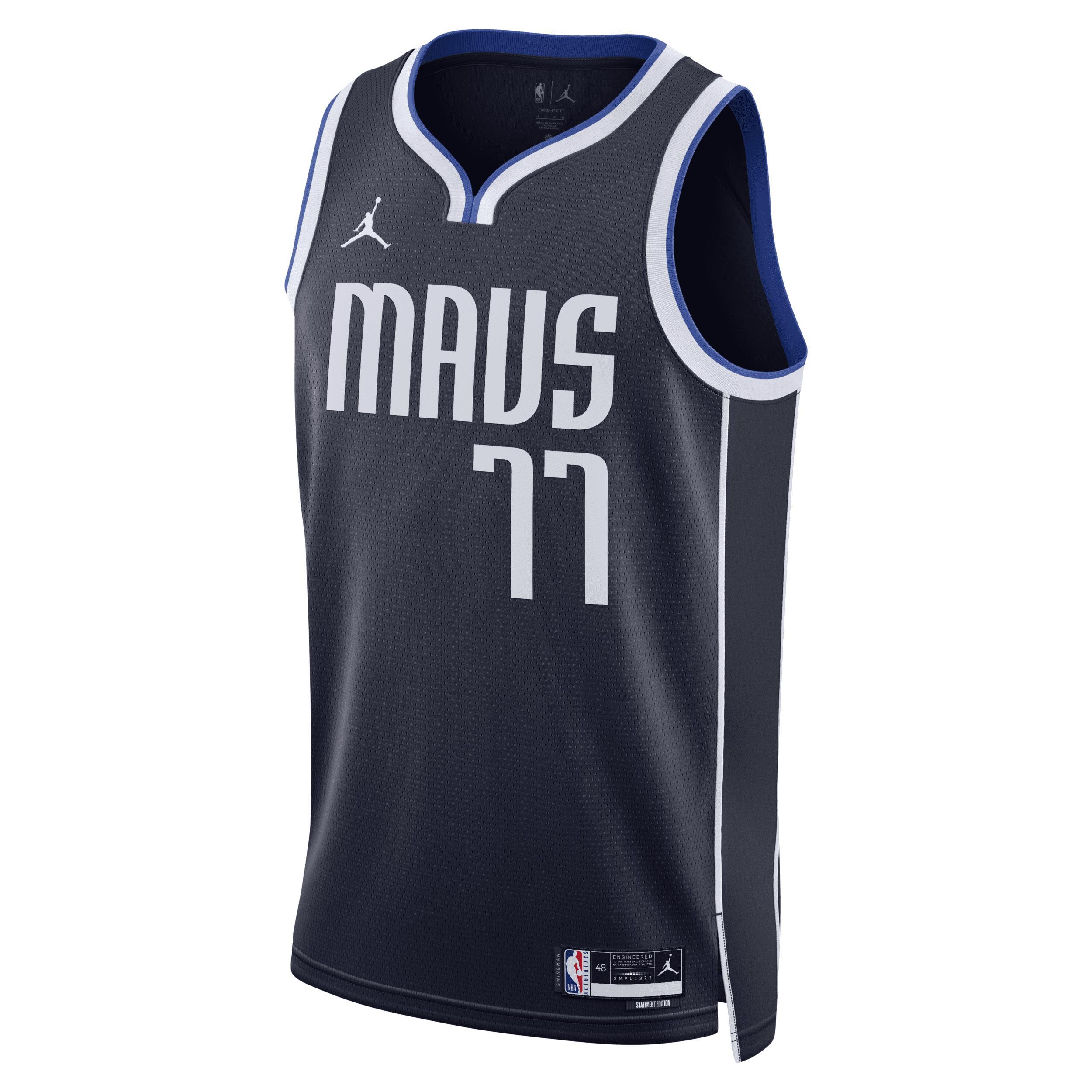 Men's Dallas Mavericks Statement Edition Jordan Dri-FIT NBA Swingman Jersey Product Image