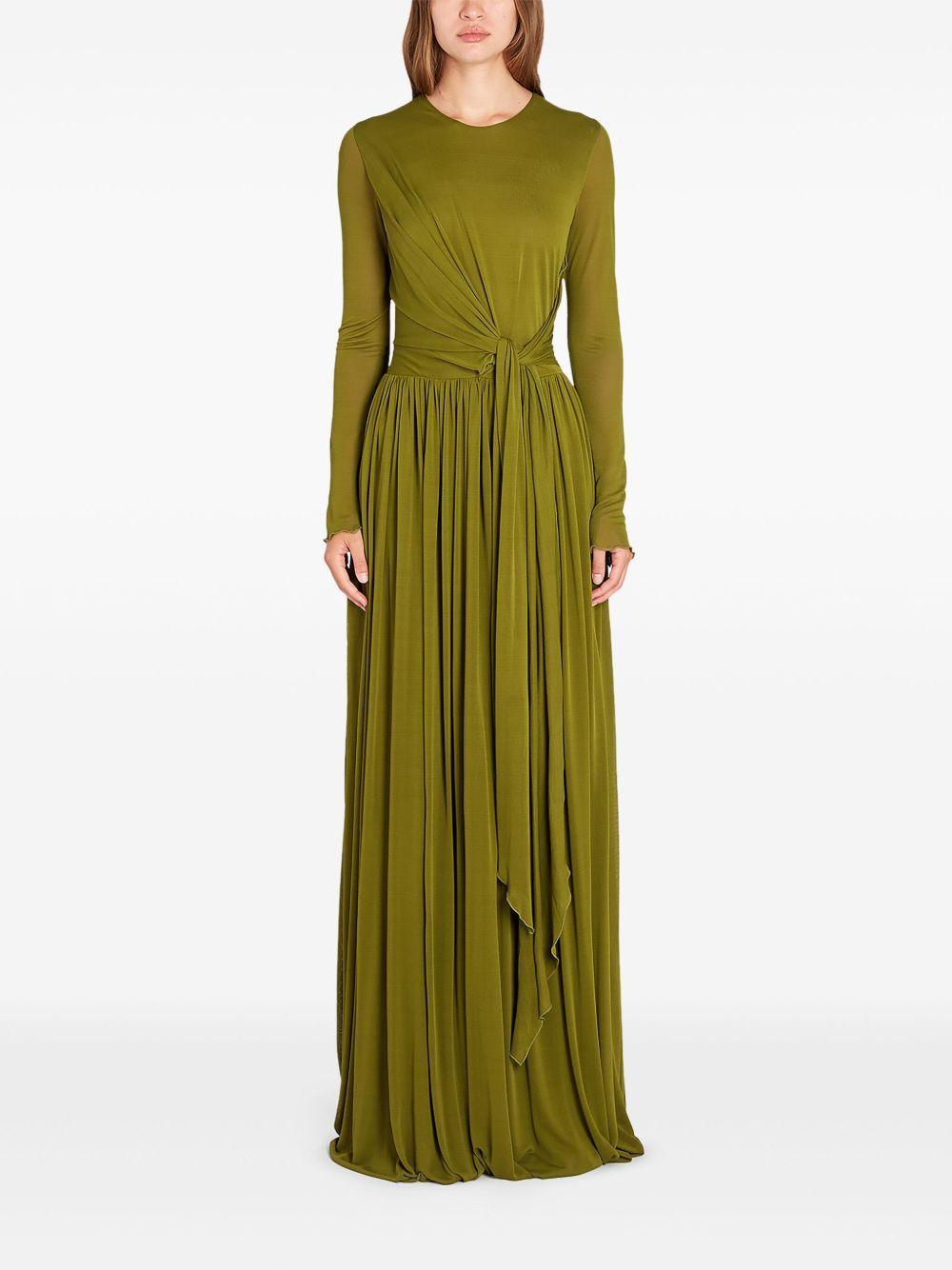 draped maxi dress Product Image