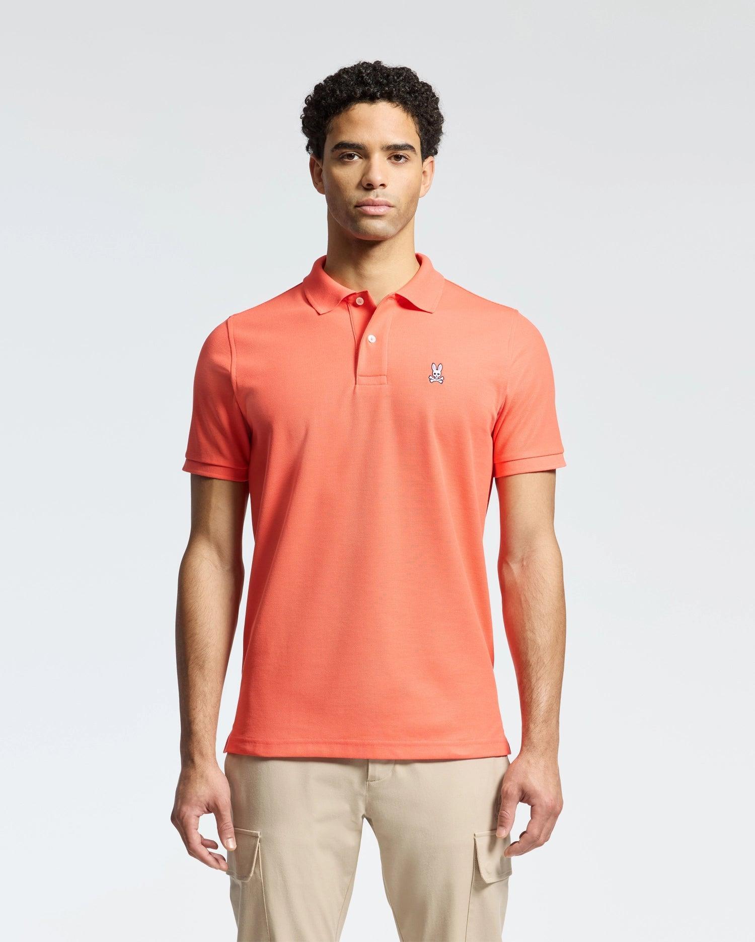 MENS CLASSIC PIQUE POLO - B6K001F200 Product Image