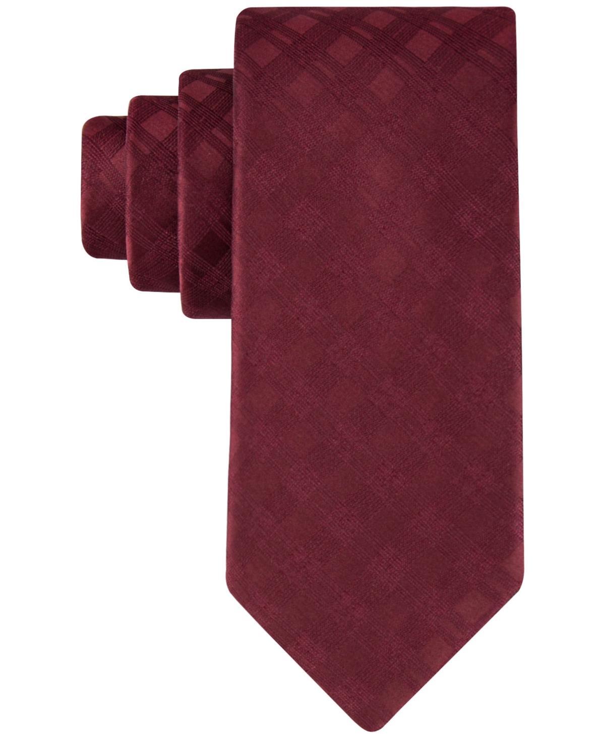 Calvin Klein Mens Double-Rail Grid Tie Product Image