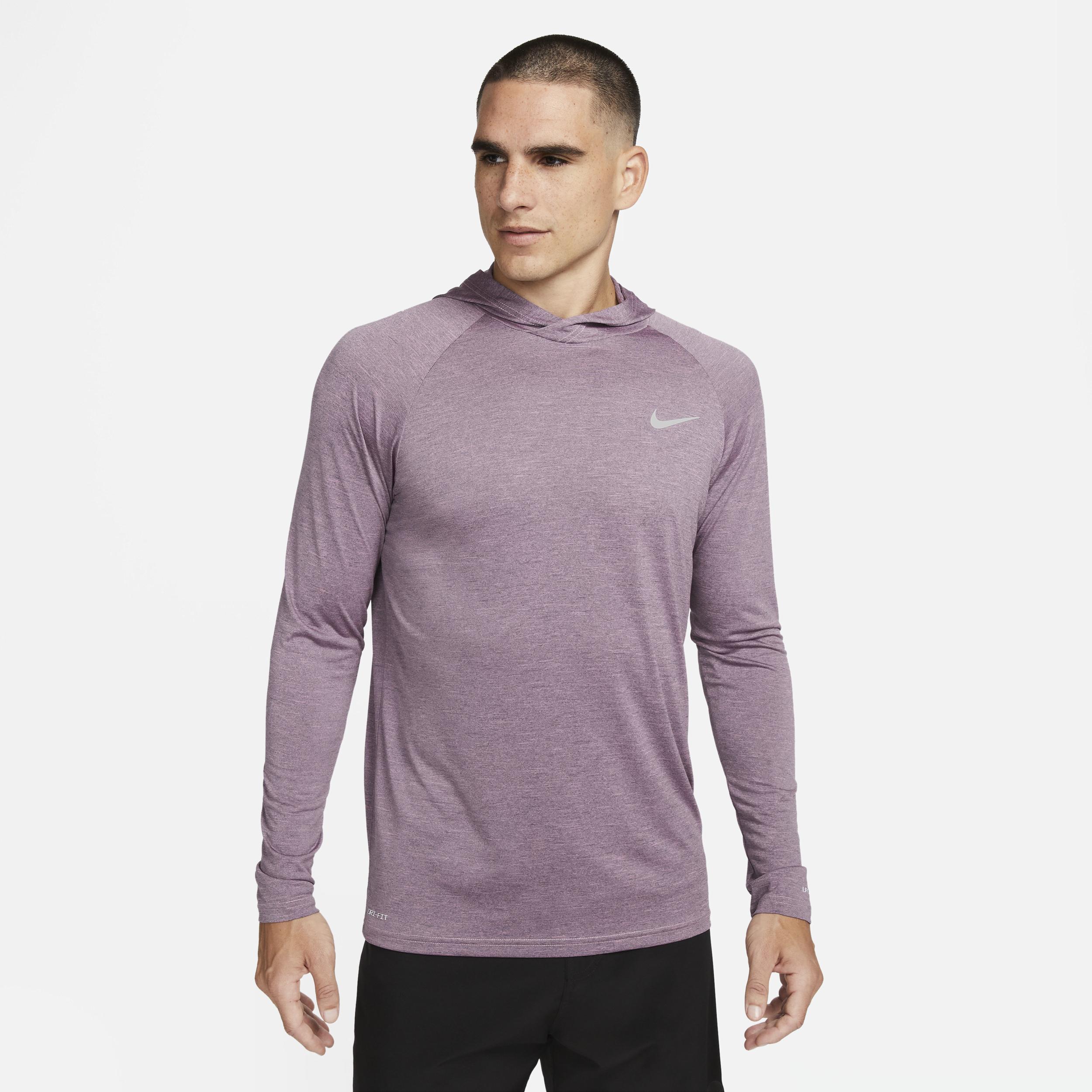 Nike Mens Long-Sleeve Hooded Hydroguard Swim Shirt Product Image