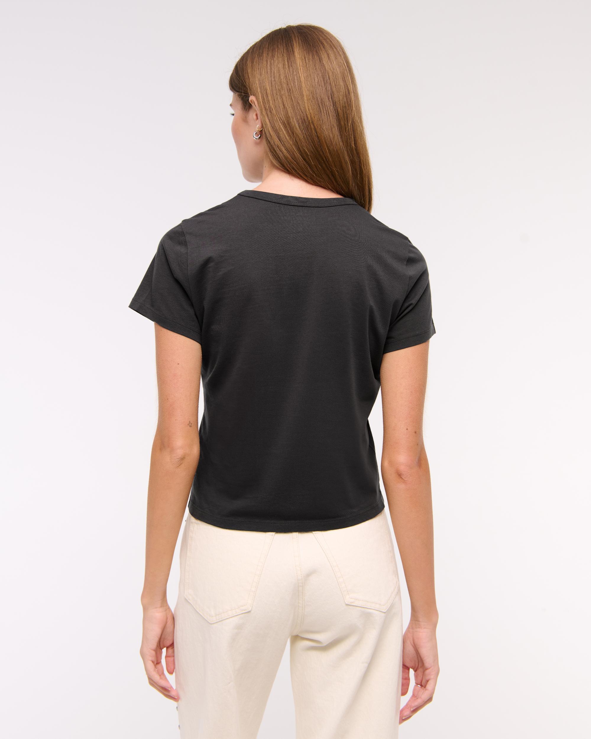 Essential Polished Body-Skimming Tee Product Image