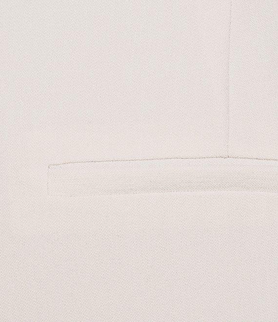 Kasper Plus Size Slim Crepe Crop Pants Product Image