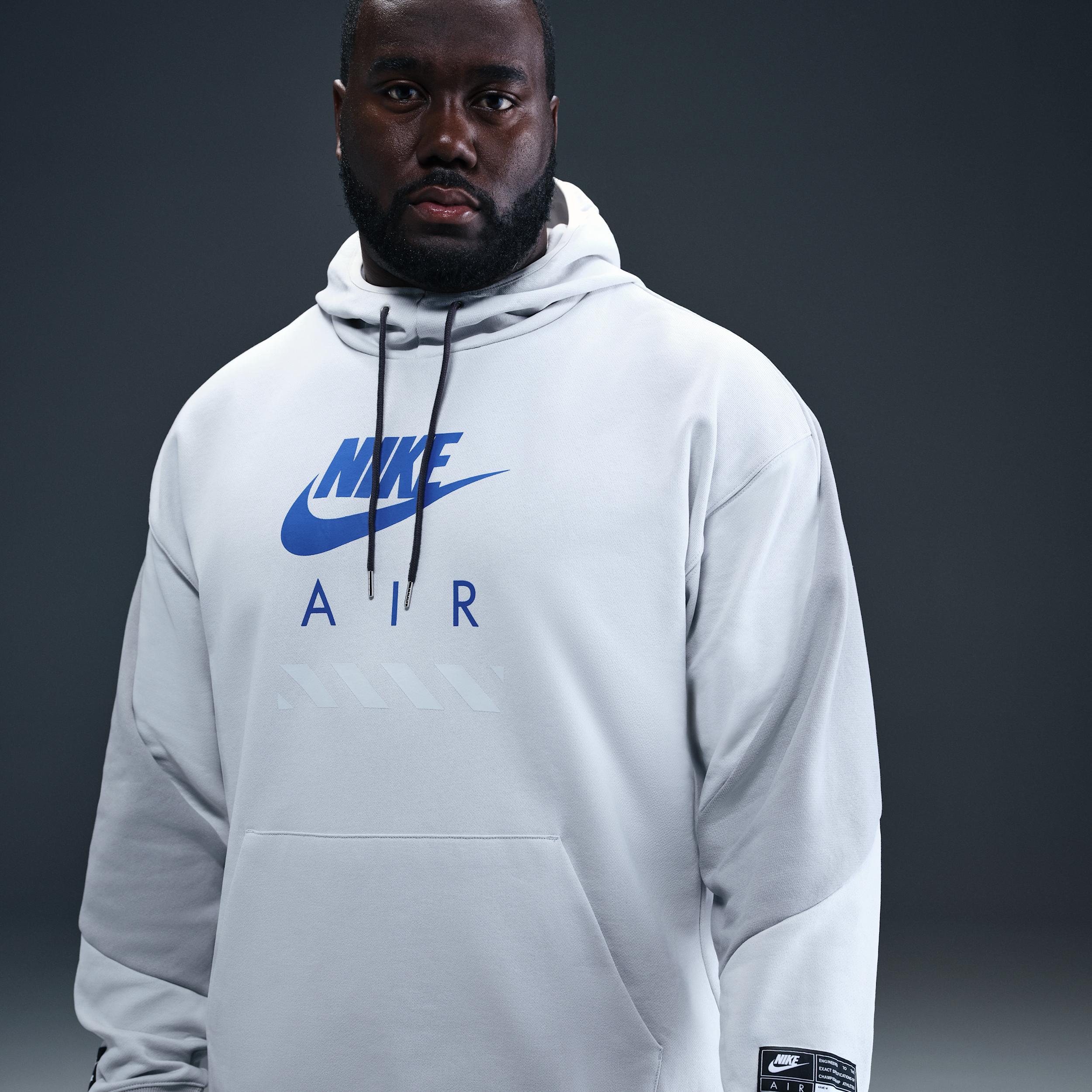 Nike Mens Air Fleece Pullover Hoodie | HJ0273-009 Product Image