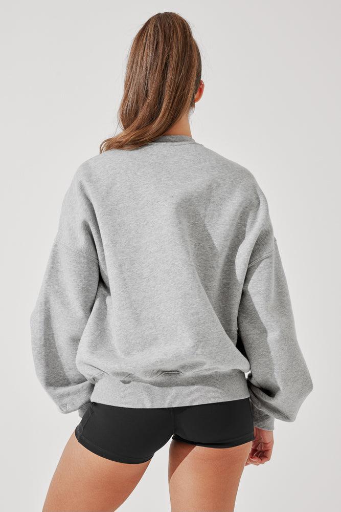 Cloud Crewneck Sweater - Black Product Image