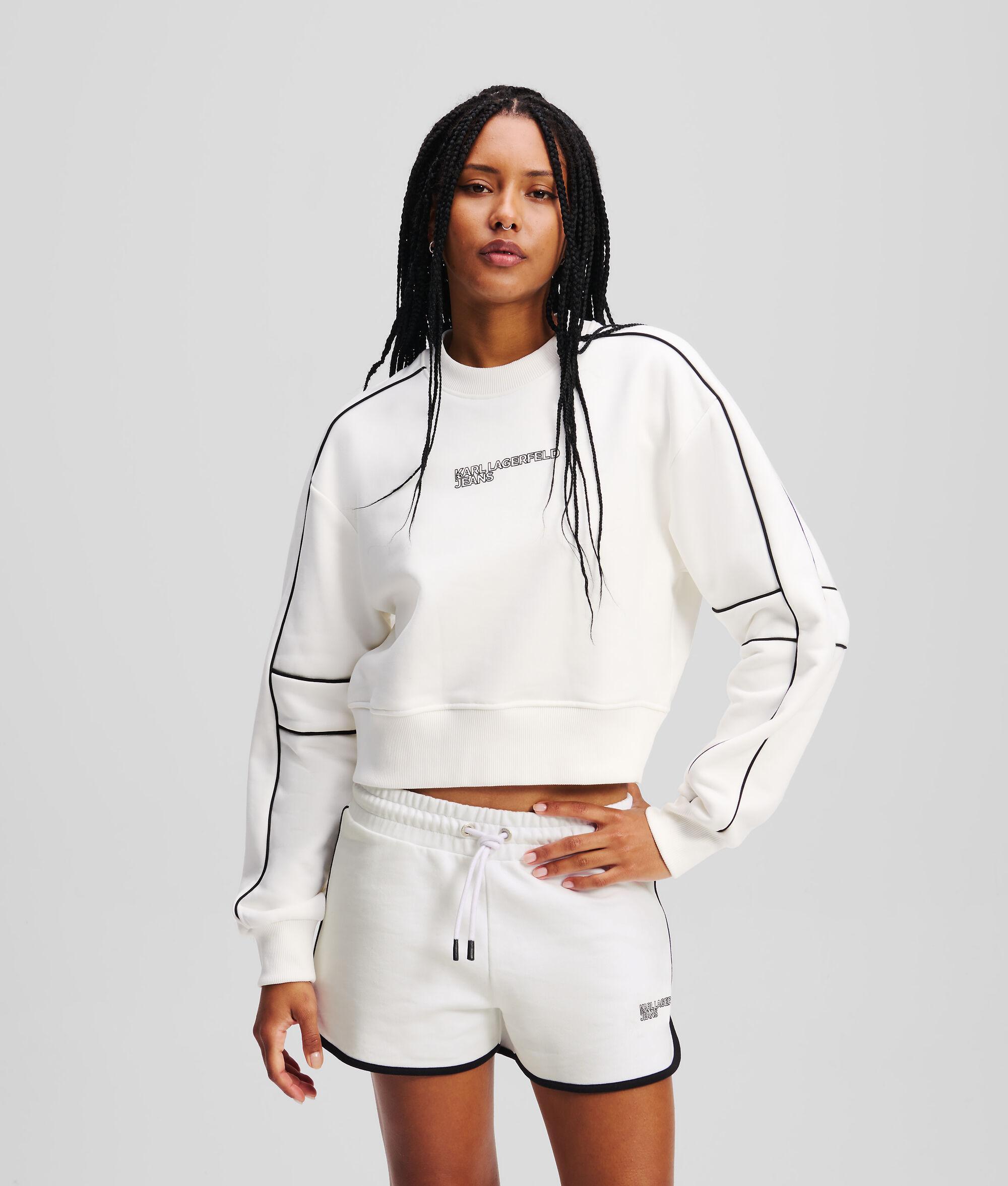 RELAXED CROPPED SWEATSHIRT Product Image