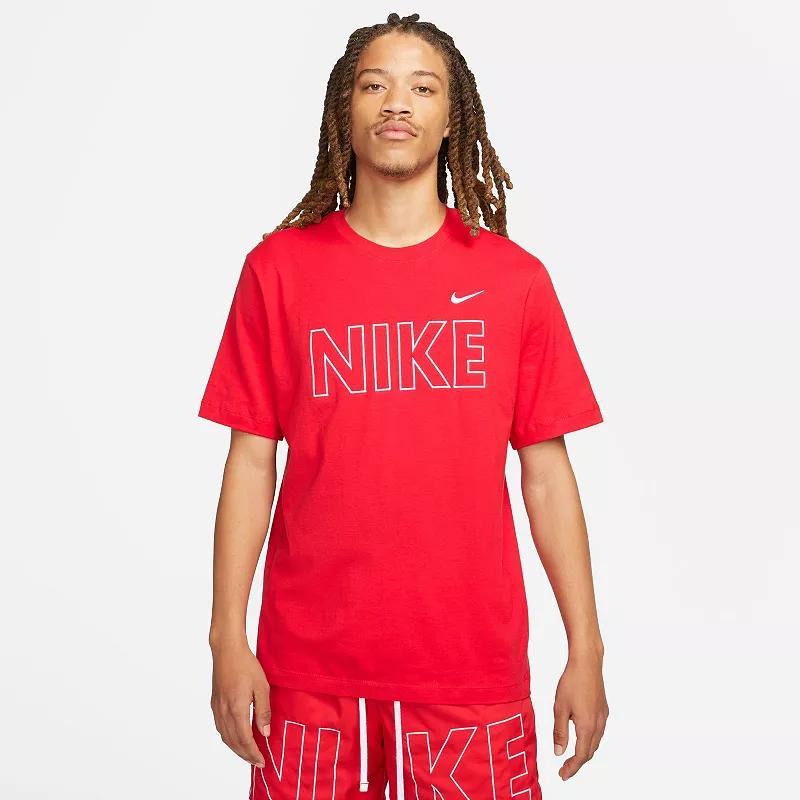 Mens Nike Sportswear Bold Embroidery Graphic Tee Product Image