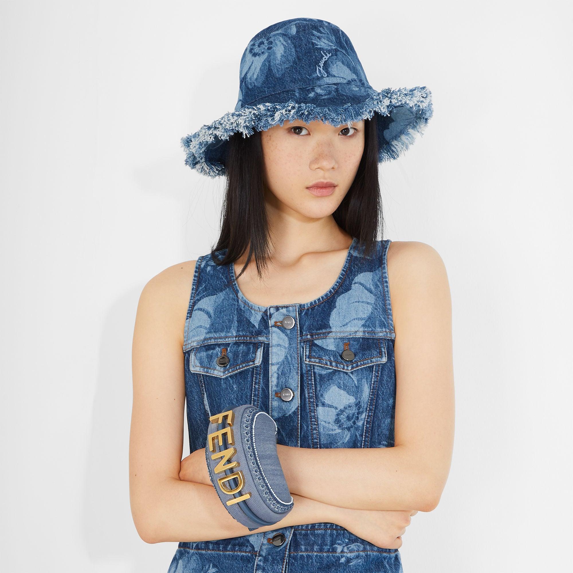 HatBlue denim bucket hat Product Image