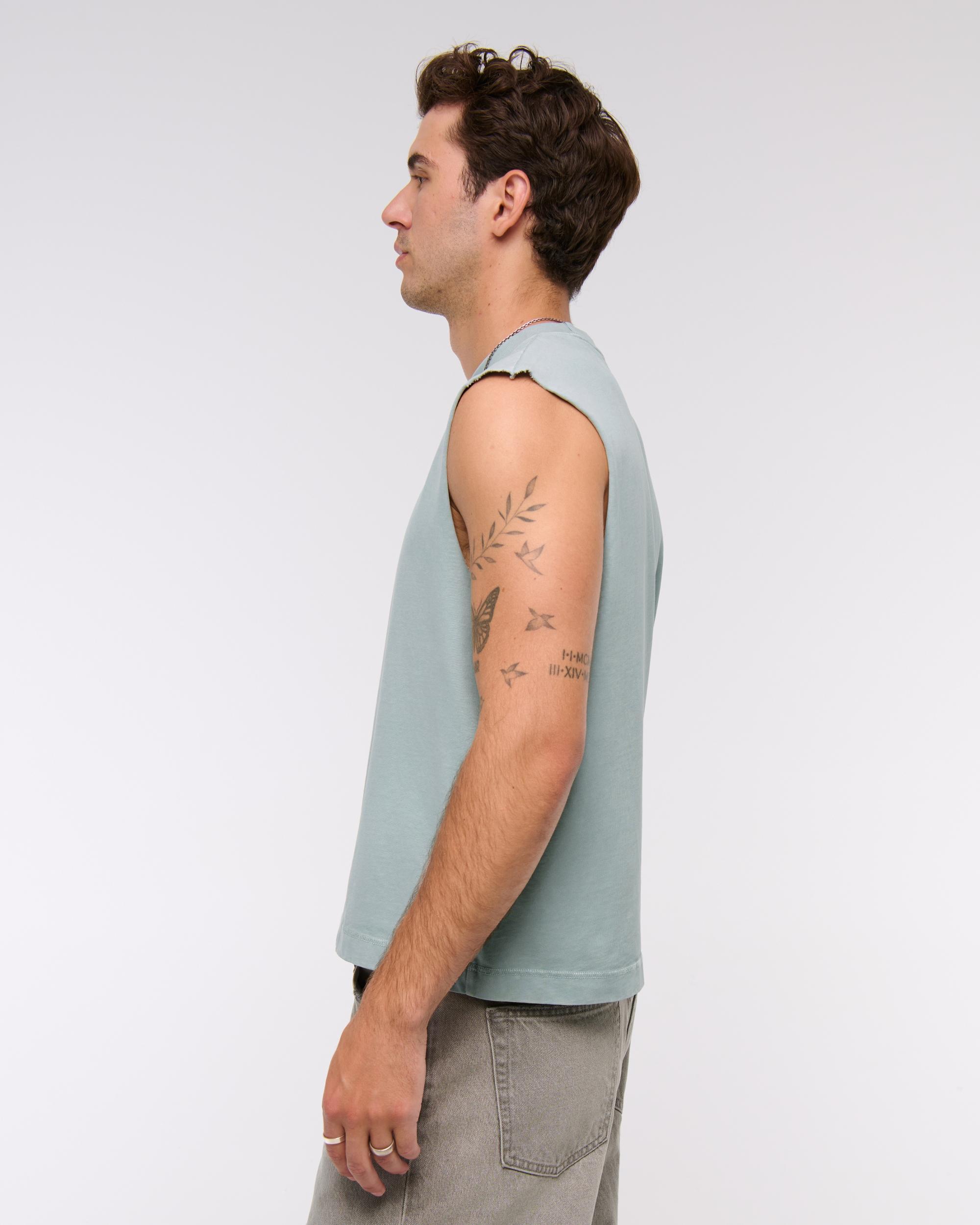 Premium Heavyweight Cropped Tank Product Image