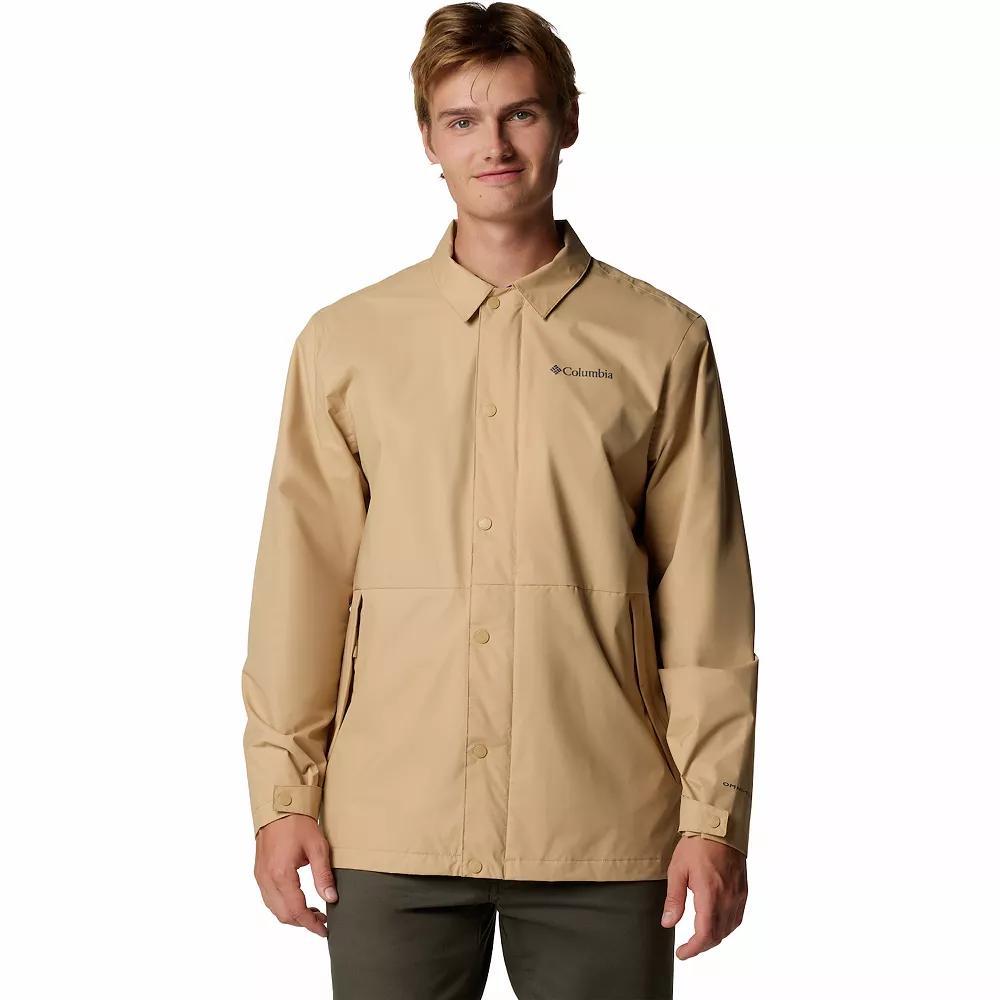 Men's Columbia Sleetwood Mac Omni-TECH™ Waterproof Jacket, Size: Small, Canoe Product Image