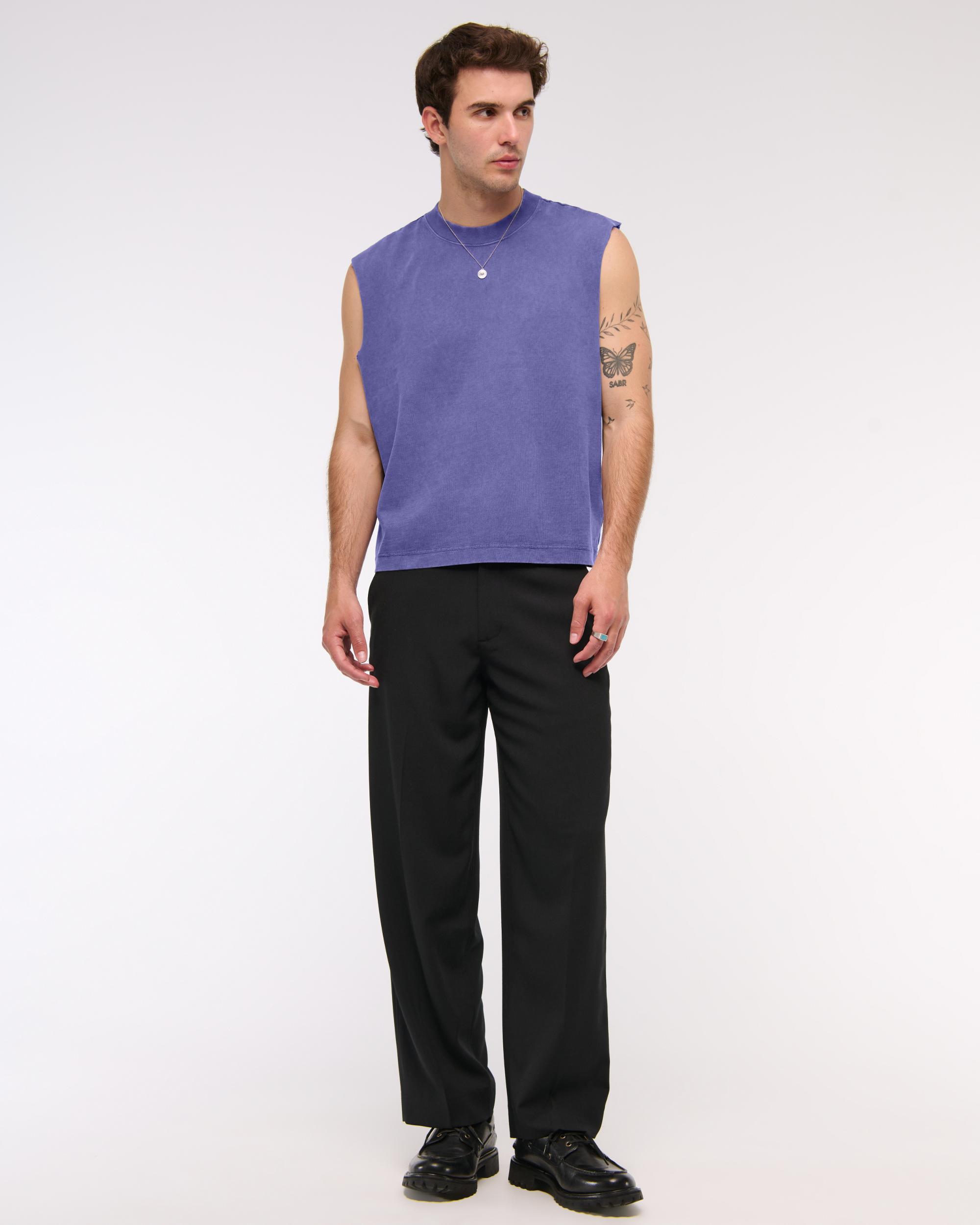 Premium Heavyweight Cropped Tank Product Image