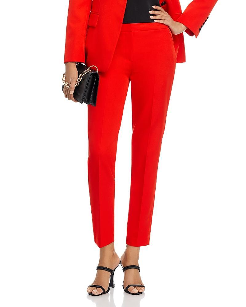 Womens Alexi Twill Crop Cigarette Pants Size 0 Product Image