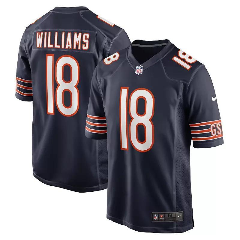 Caleb Williams Chicago Bears Nike Mens NFL Game Jersey | 67NMCBGH7QF-DZ8 Product Image