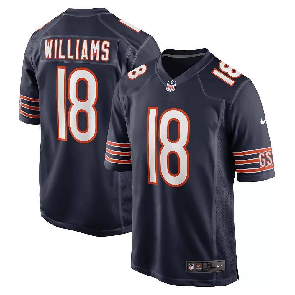 Caleb Williams Chicago Bears Nike Mens NFL Game Jersey | 67NMCBGH7QF-DZ8 Product Image