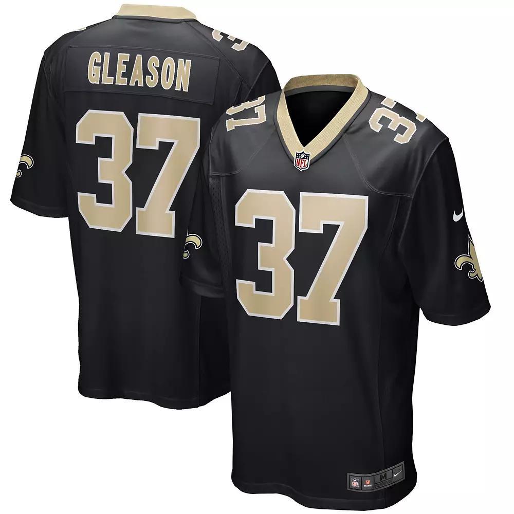 Men's Nike Steve Gleason Black New Orleans Saints Game Retired Player Jersey,  Product Image