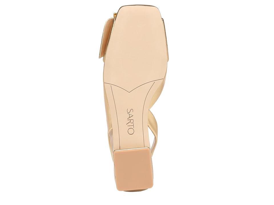 Sarto by Franco Sarto Tracy Leather Slingback Flats Product Image