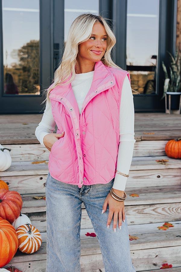 Sweet Surprise Quilted Vest Product Image