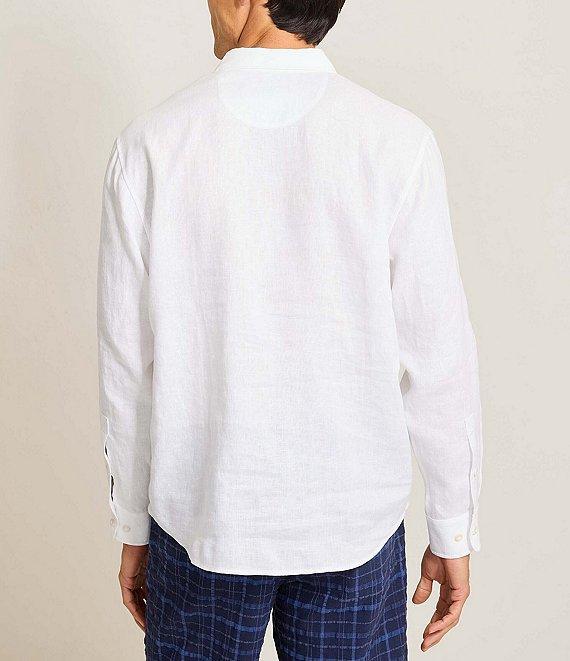 Tommy Bahama Desert Riviera Pop Over Long Sleeve Linen Shirt Product Image