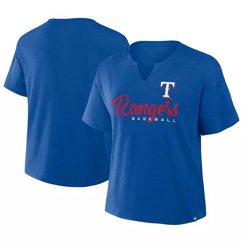 Women's Profile Royal Texas Rangers Plus  Product Image