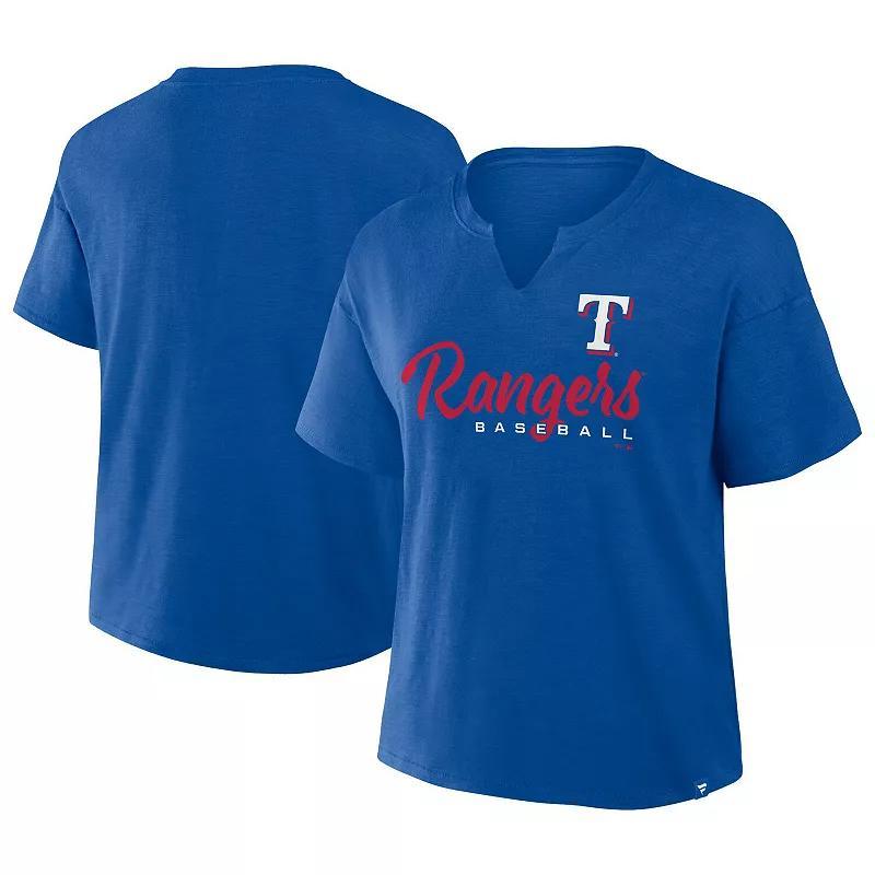 Women's Profile Royal Texas Rangers Plus  Product Image