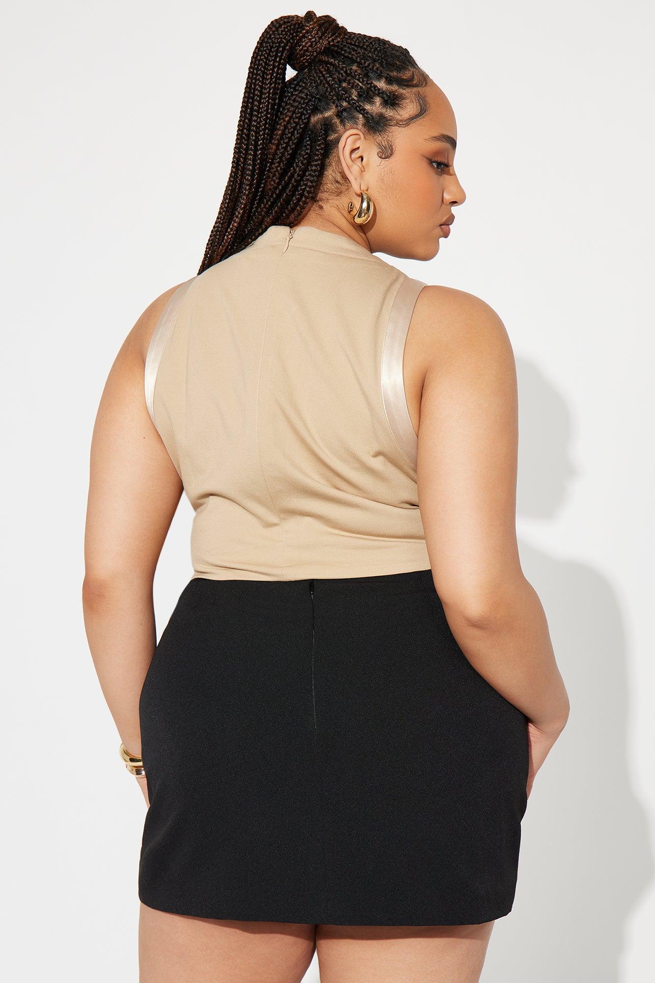 Bohemian Chic Fringe Top - Taupe Product Image