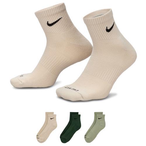 Nike Mens Nike 3 Pack Dri-FIT Plus Quarter Socks - Mens Product Image