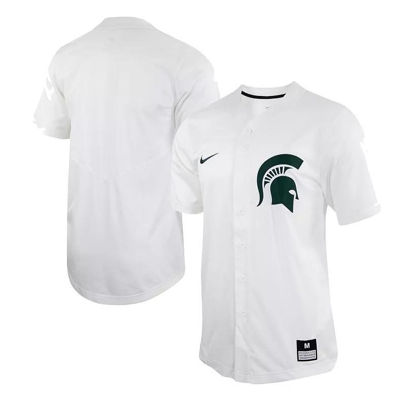 Mens Nike Michigan State Spartans Replica Baseball Jersey Product Image