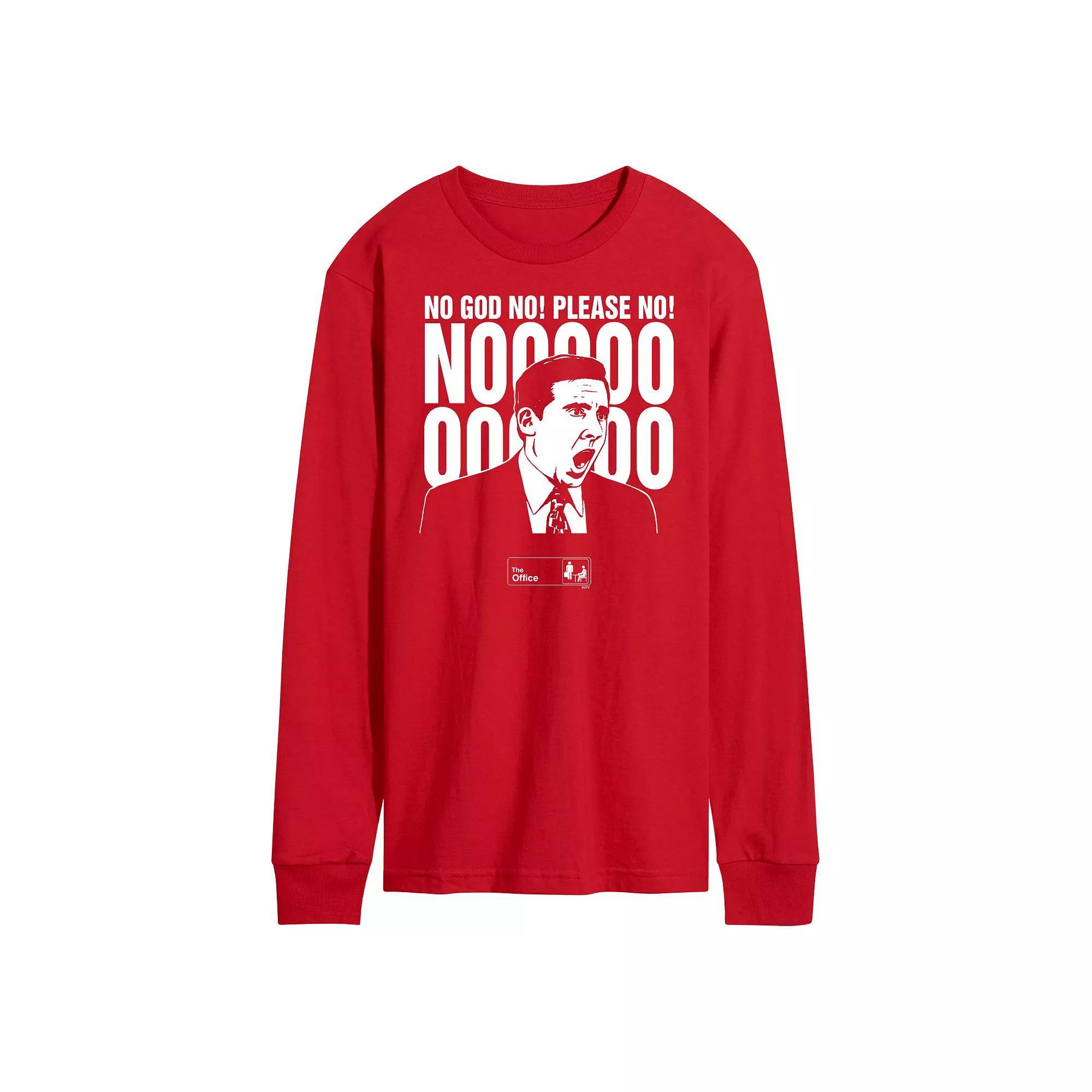 Men's The Office No God Please No Tee,  Product Image