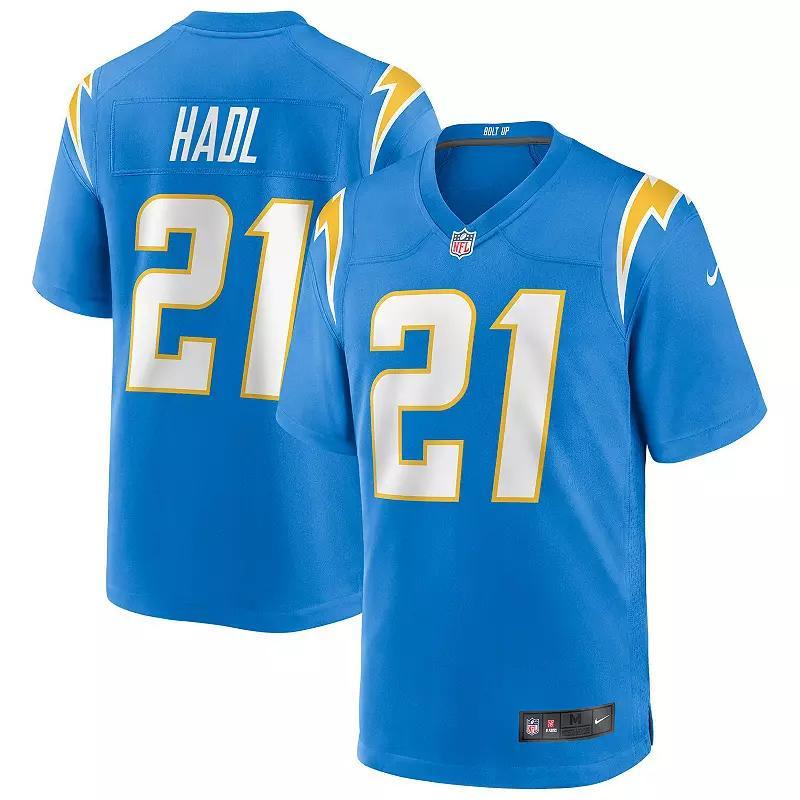 Men's Nike John Hadl Powder Blue Los Angeles Chargers Game Retired Player Jersey, Size: Small, Light Product Image