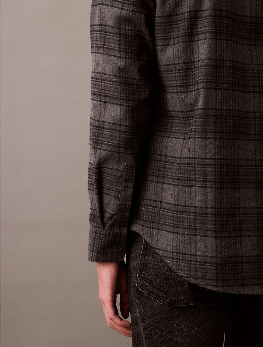 Plaid Flannel Classic Shirt Product Image