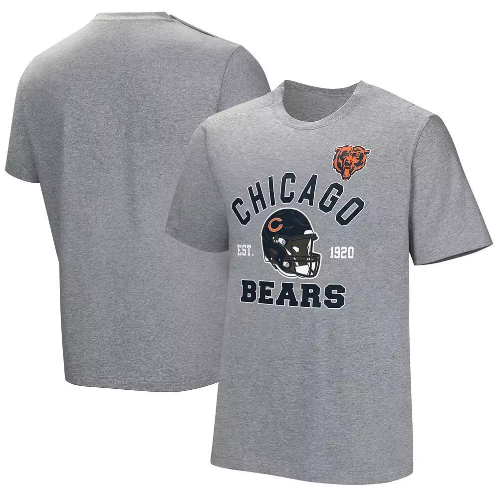 Men's Gray Chicago Bears Tackle Adaptive T-Shirt,  Product Image