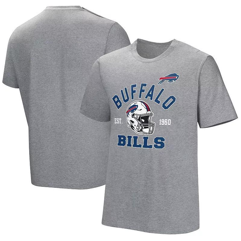 Men's  Gray Buffalo Bills Tackle Adaptive T-Shirt, Size: 2XL, Grey Product Image