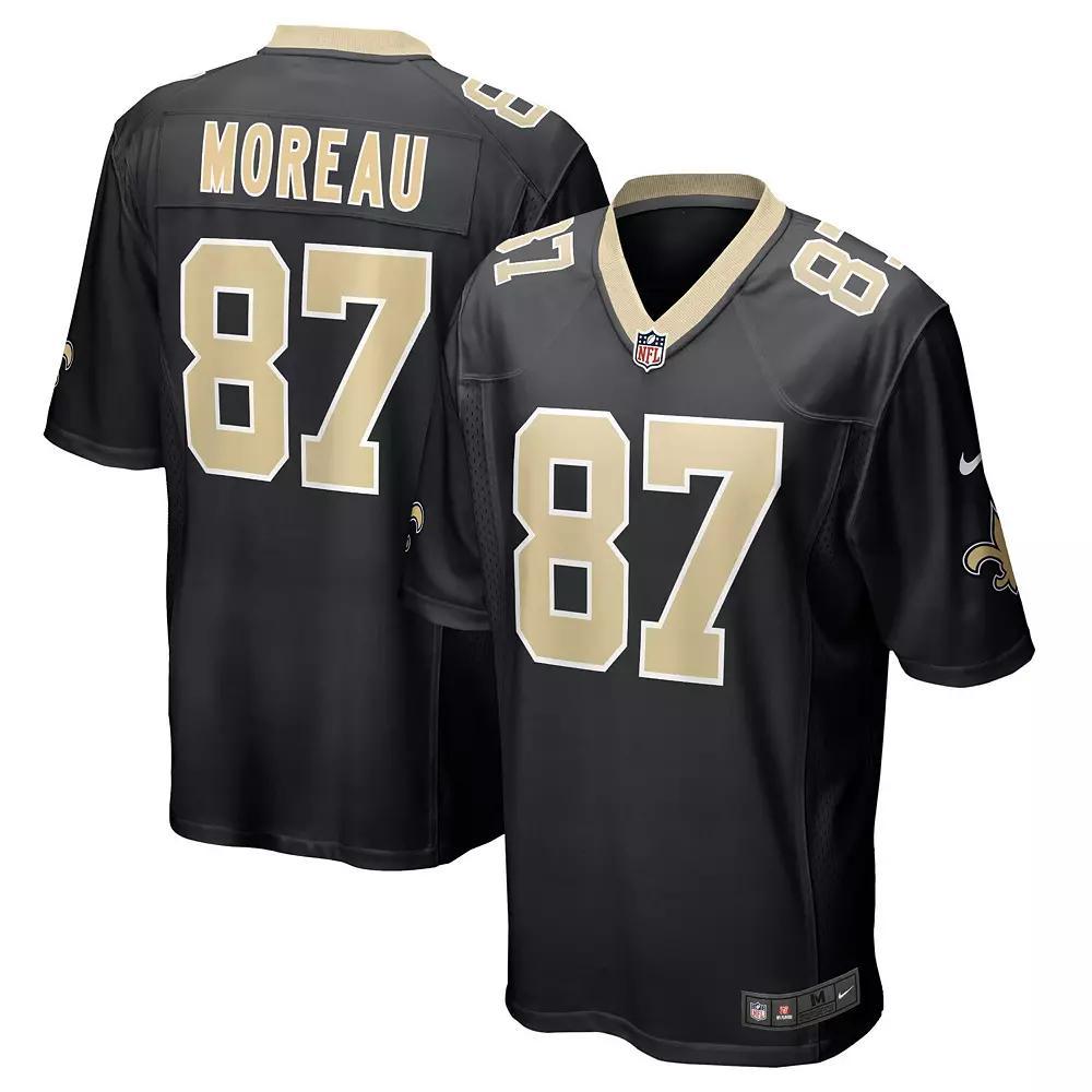 Men's Nike Foster Moreau Black New Orleans Saints Game Jersey,  Product Image