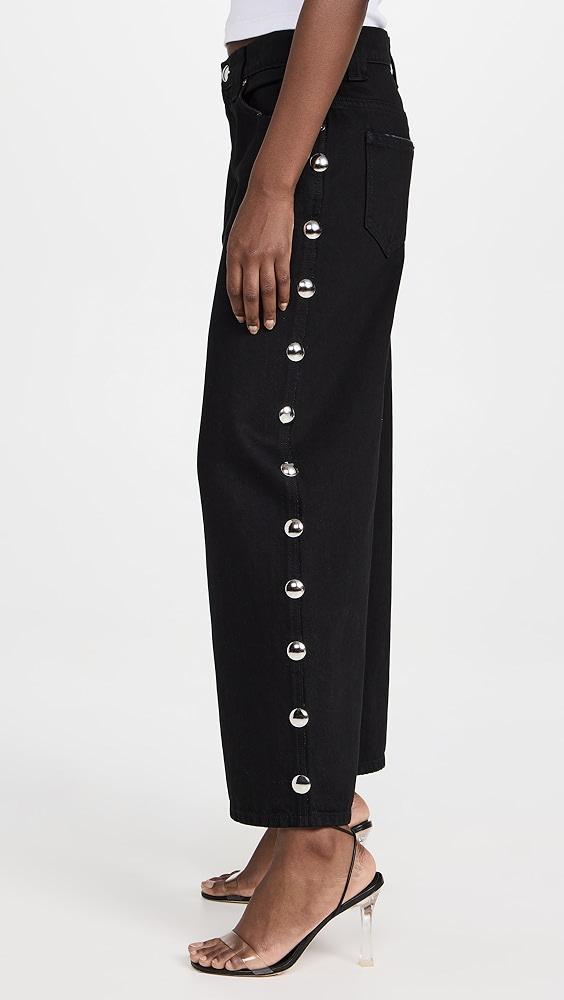 Khaite Studded Rapton Jeans | Shopbop Product Image