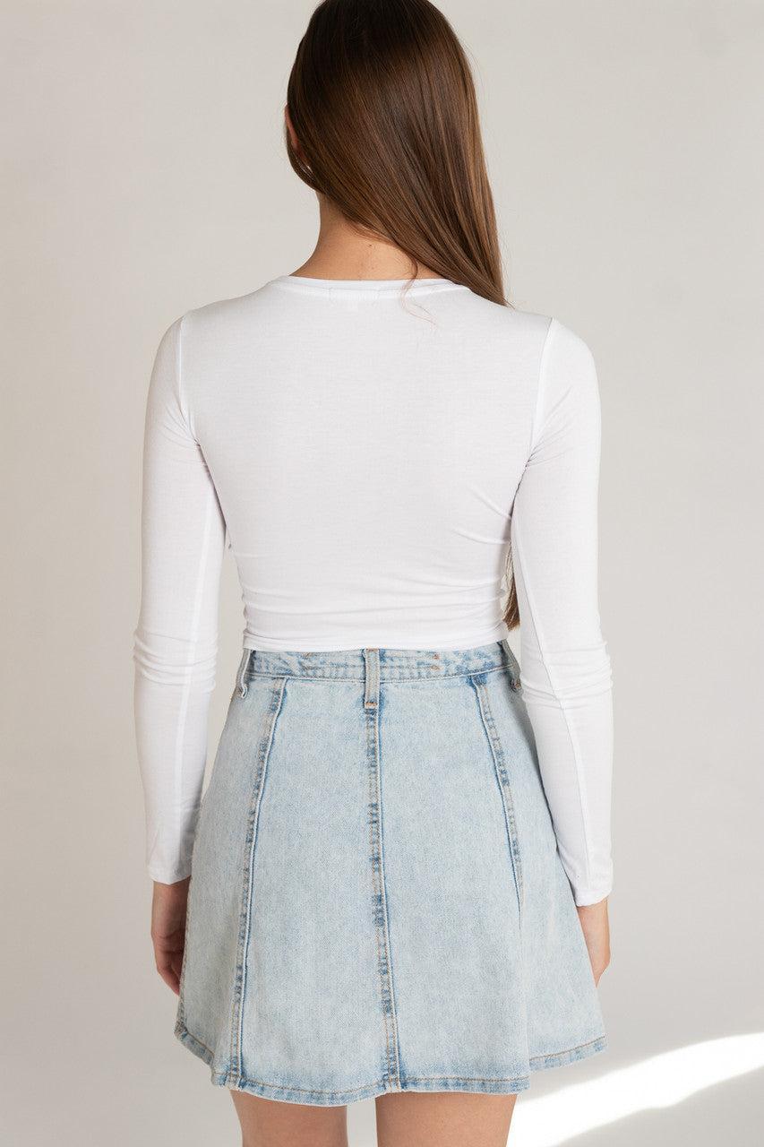 Long Sleeve Crew Neck Tee Product Image