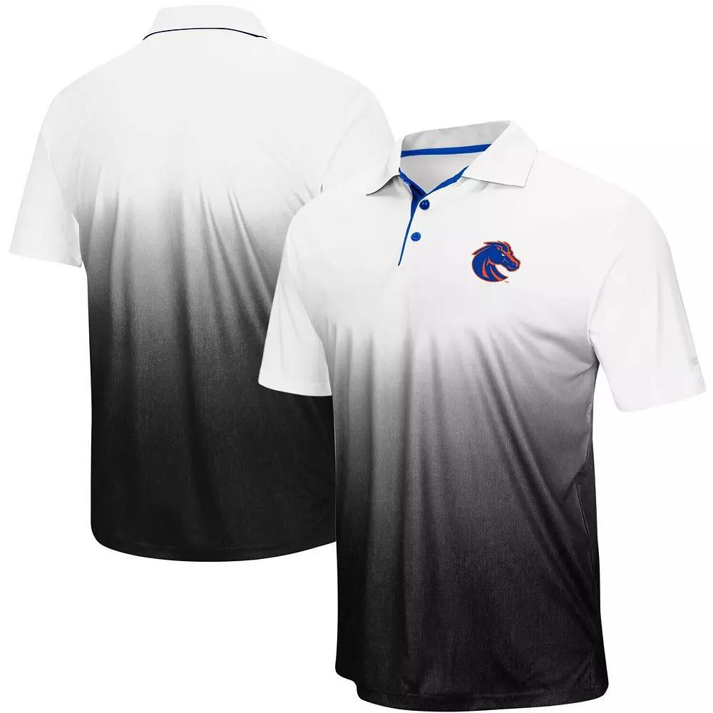 Mens Colosseum Gray Boise State Broncos Magic Team Logo Polo Product Image