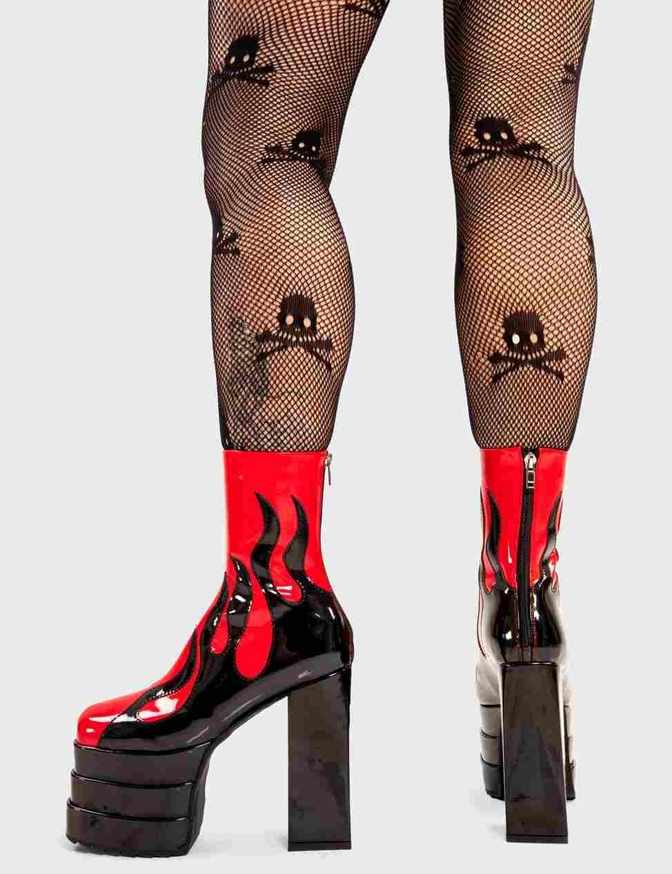 Reborn Platform Ankle Boots Product Image