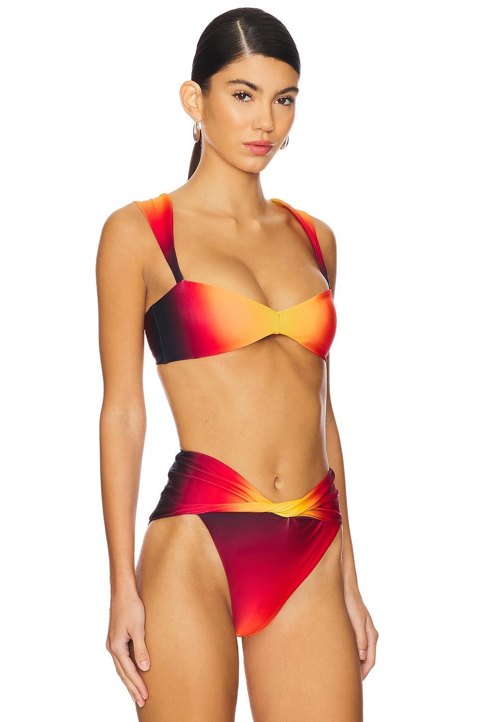 X REVOLVE Malory Bikini Top Agua Bendita Product Image