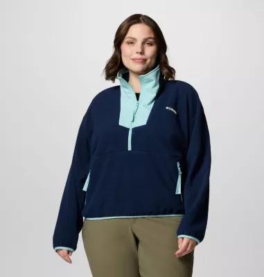 Columbia Womens Sequoia Grove Half Zip Fleece - Plus Size- Product Image