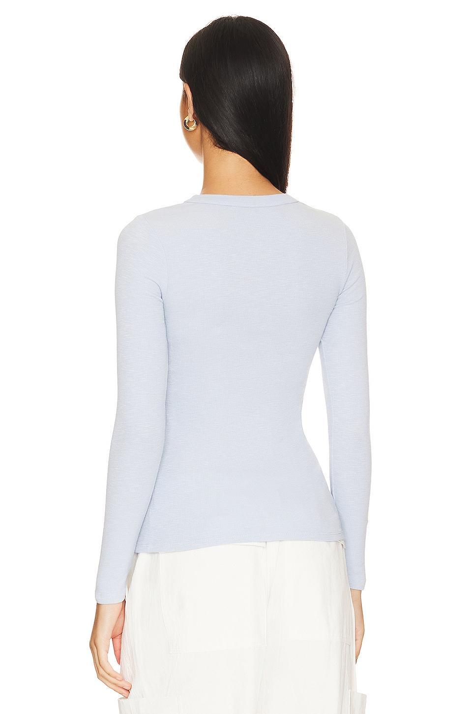 Textured Knit Crew Top Enza Costa Product Image