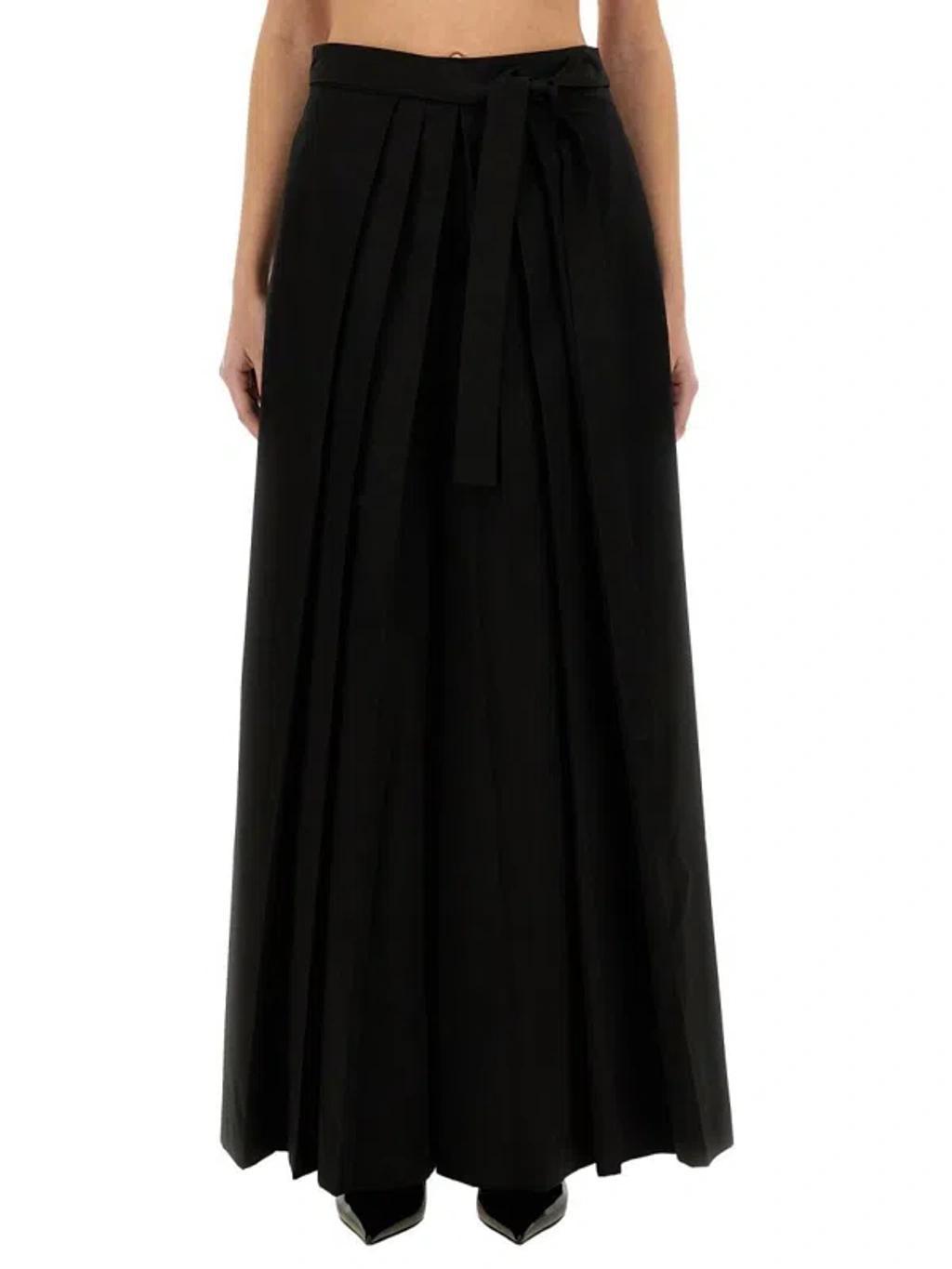 FABIANA FILIPPI Wide Leg Pants In Black Product Image