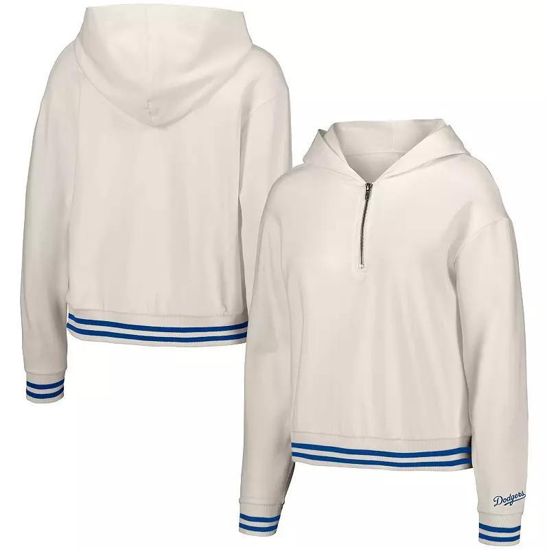 Womens Lusso St. Louis Cardinals Magnolia Tri-Blend Quarter-Zip Hoodie Product Image