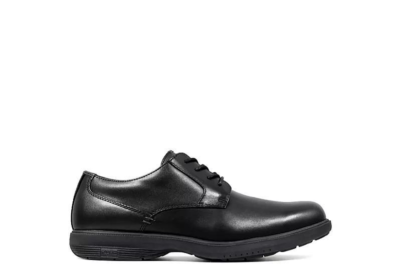 Nunn Bush Marvin Street Plain Toe Oxford with KORE Slip Resistant Walking Comfort Technology Men's Plain Toe Shoes Product Image