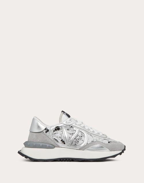 LACE AND MESH LACERUNNER SNEAKER Product Image