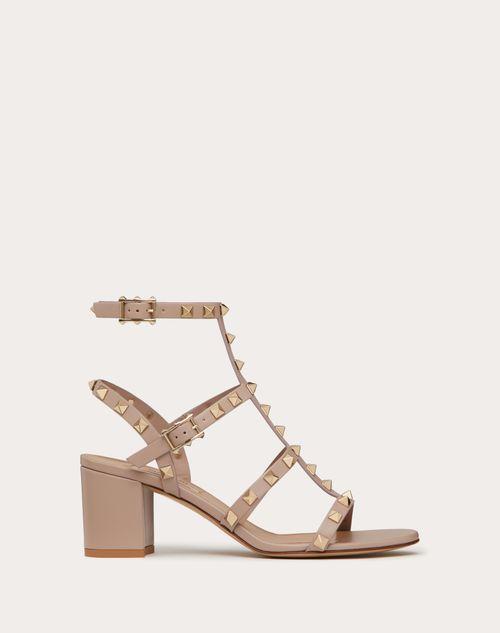 ROCKSTUD CALFSKIN ANKLE STRAP SANDAL 60 MM Product Image